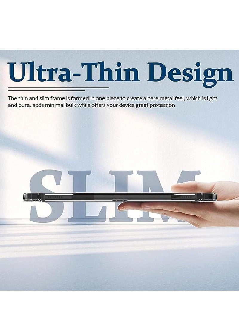 ELTRAZONE Clear Case Compatible with Samsung Galaxy Tab S9 2023 Tablet Cover, Soft TPU Ultra-Thin Cover, Full Coverage Corner Air-Cushion Shockproof Protective Bumper Case for Galaxy Tab S9, 11 inch 2023 - Image 4