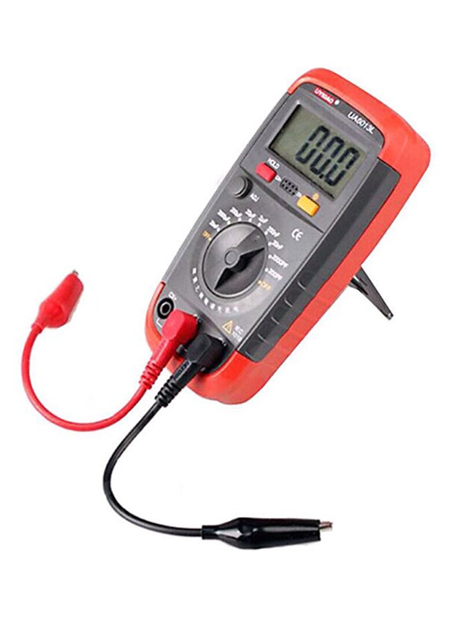 OUTAD Digital LCD Capacitor Measurement Tester Red/Grey 30cm - Image 1