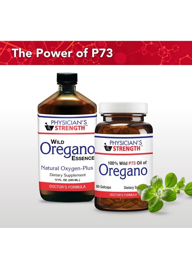 Physician's Strength Wild Oregano Oil - 60 Softgels - Non-GMO - 60 Servings - Image 5