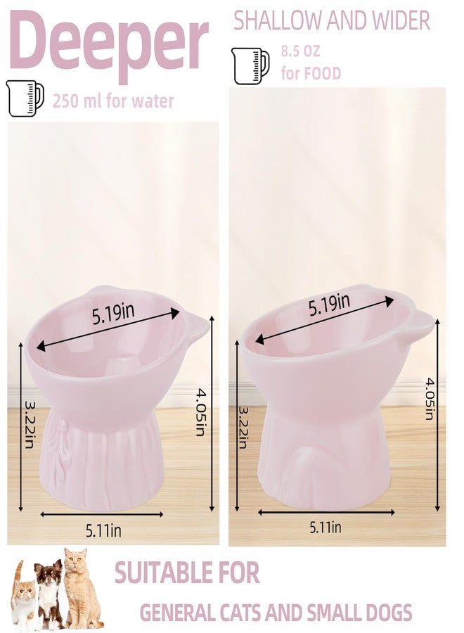 Hovico 2 in 1 Bowl Water and Food Cat Feeder with Detachable Stainless Steel Bowl and Automatic Water Dispenser Bottle for Small Pets (Set of 1) (Pink) - Image 2