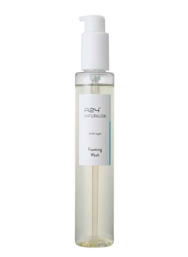 A24 Organic Aloe Foaming Wash | pH 5.5 | Hypoallergenic | No Water Added | 99% Natural | Vegan Formula | Ideal for Sensitive and Dry Skin | Soap Free - Image 1