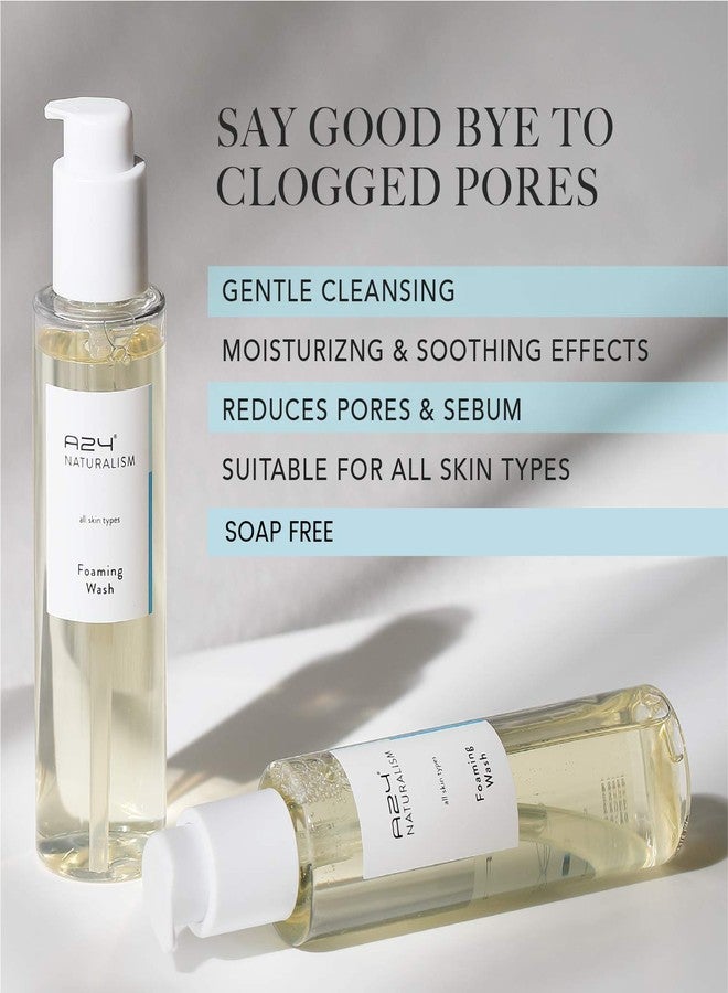 A24 Organic Aloe Foaming Wash | pH 5.5 | Hypoallergenic | No Water Added | 99% Natural | Vegan Formula | Ideal for Sensitive and Dry Skin | Soap Free - Image 2