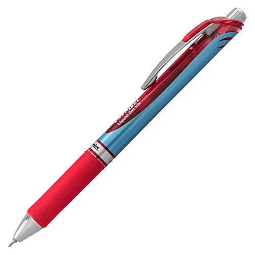 Pentel 816146 EnerGel Deluxe RTX Retractable Gel Pens Fine Point Red - Image 5