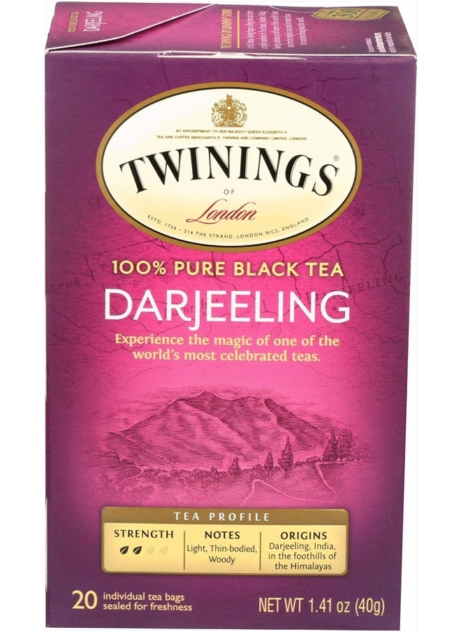 Twinings Tea Darjeeling Tea, 20 ct  - Image 1