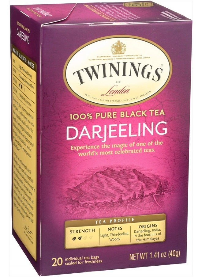 Twinings Tea Darjeeling Tea, 20 ct  - Image 4