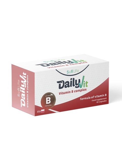 ديلى فيت فيتامين ب مركب 60 كبسولة