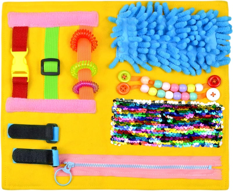 Fidget Blanket for Kids - Sensory Play