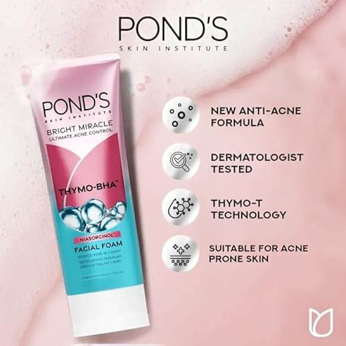 POND'S Acne Solution Anti-Ance Antiacne Facial Foam 100gm - Image 4