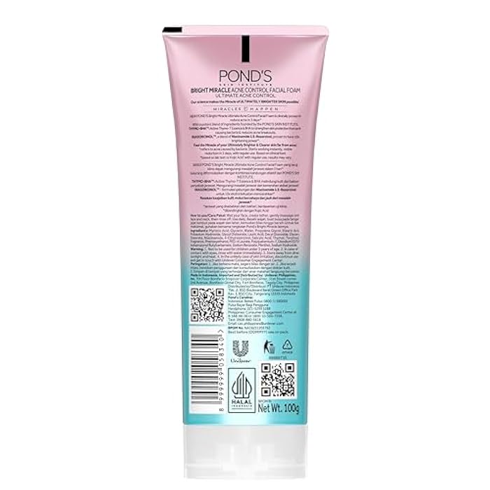POND'S Acne Solution Anti-Ance Antiacne Facial Foam 100gm - Image 3
