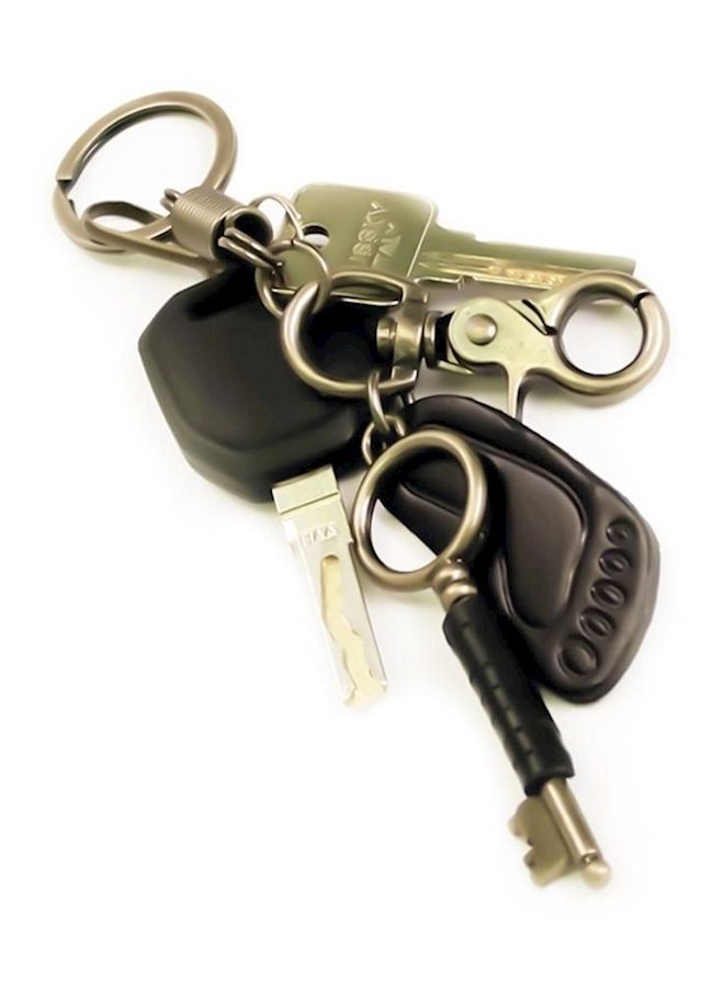 NIBEMINENT Antique Human Feet Style Key Chain