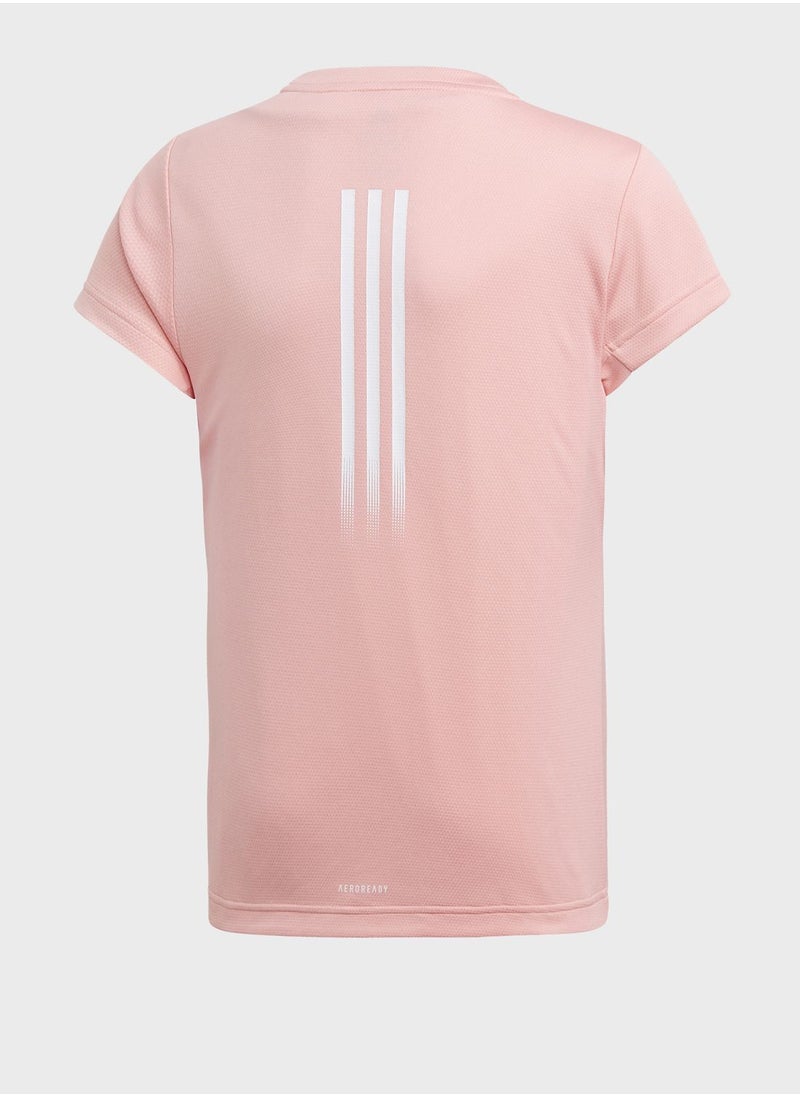 Adidas Youth Aero Ready T-Shirt  - Image 2