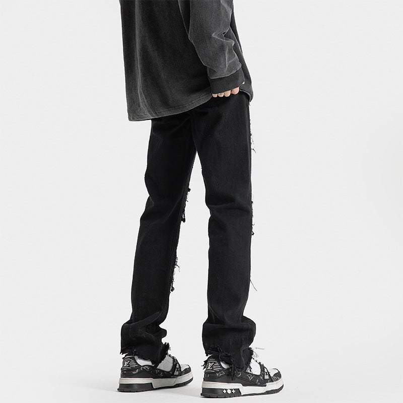 Unisex Casual Daily Denim Jeans - Image 5