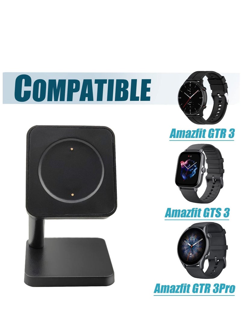 SYOSI Replacement Charger Stand Compatible with Amazfit GTR 3 GTR 3 Pro GTS 3 Smart Watch Charging Dock with USB Charger Cable Fit for Amazfit GTR 3 Watch  - Image 2