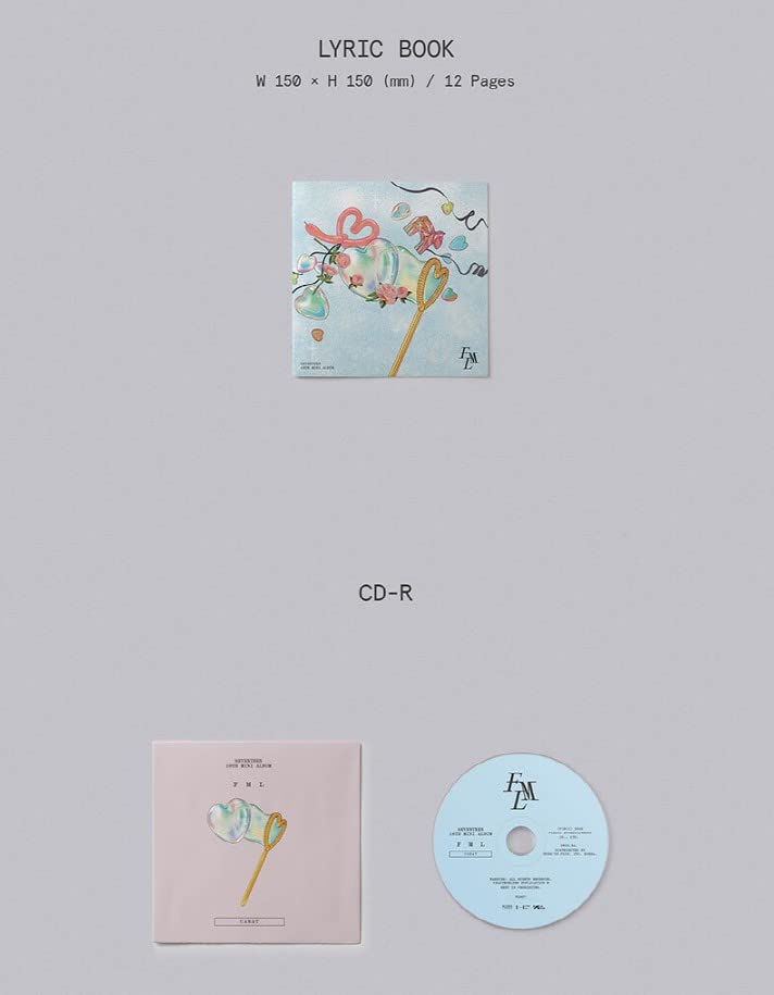 BITGAARIM SEVENTEEN FML 10th Mini Album CARAT Ver (RANDOM) - Image 5