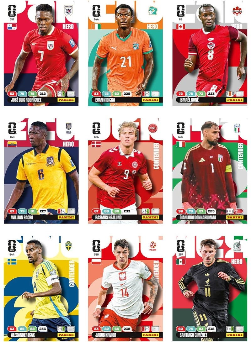 Panini FIFA World Cup 2026 Trading Cards Pack Official Football Collectible Cards 8 Cards per Pack for Fans and Collectors - Image 2