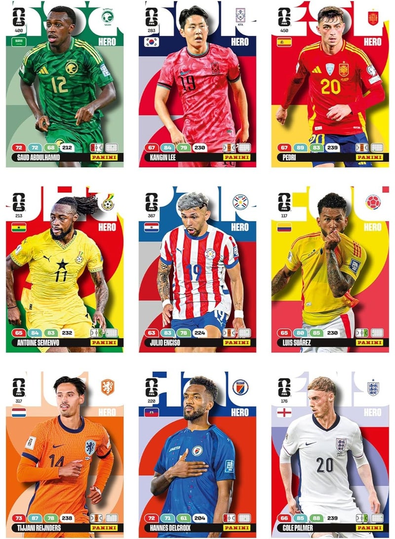 Panini FIFA World Cup 2026 Trading Cards Pack Official Football Collectible Cards 8 Cards per Pack for Fans and Collectors - Image 5