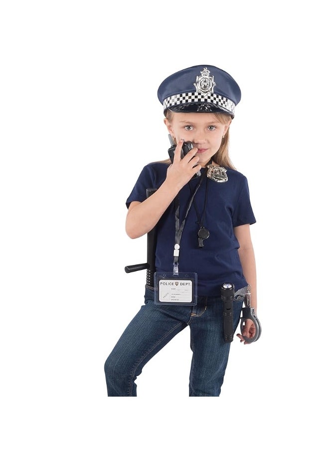 Born Toys Born Toys Police Toys Set with Police Accessories Includes Police Baton, Handcuffs for Kids, Toy Gun, Police Hat - For Kids Police Costume for Boys & Girls for their Role Play, Dress Up & Pretend Play  - Image 4