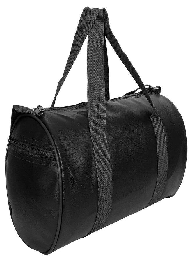Groupers Black Gym Duffel Bag 20-25L (43×25×23 cm) - Sports Travel & Overnight Bag for Men & Women + 700ml Shaker, Workout Combo & Gym Essentials - Image 4