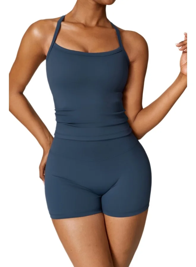 كون.يوغا Womens Sleeveless Athletic Tank Top - Padded Low Impact Workout Yoga Shirt with Removable Built in Bra