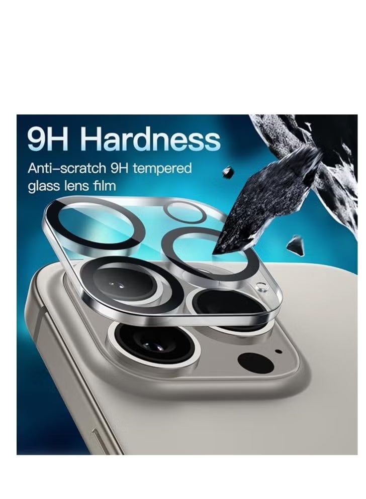 Tempered Glass Camera Lens Protector for iPhone 15 Pro - 15 Pro Max - Image 3