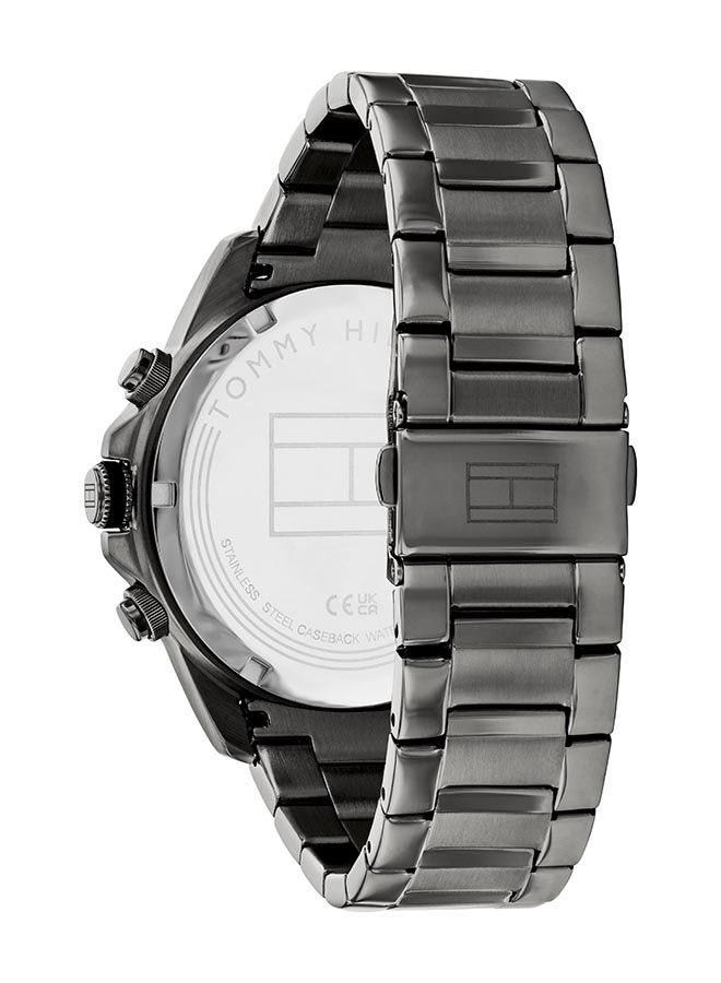 TOMMY HILFIGER Men Analog Round Shape Stainless Steel Wrist Watch 46 mm - Image 3