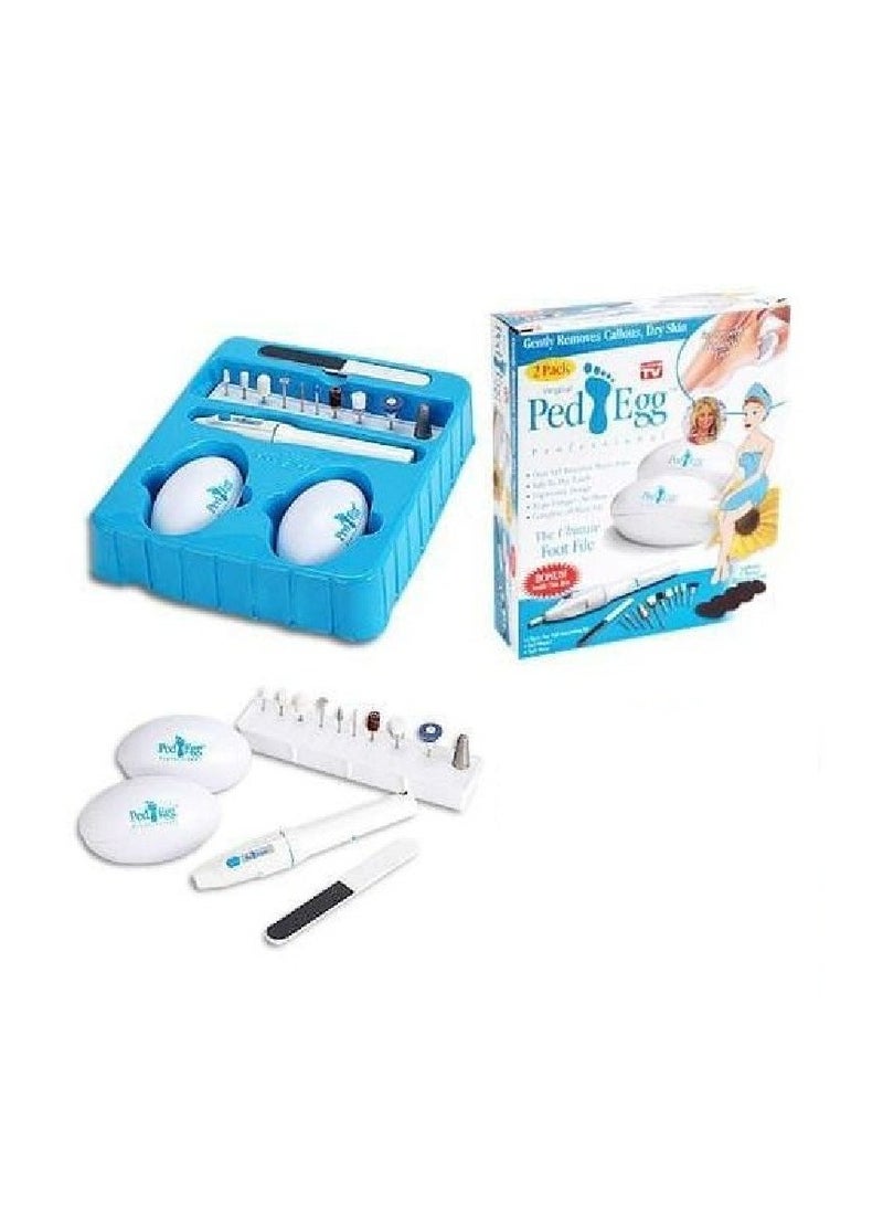 Generic 18 Piece Ped Egg Set Complete Hands And Feet Pedicure Set  - Image 3