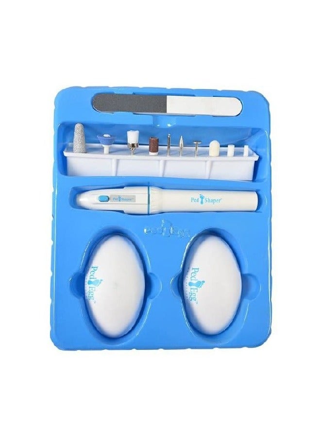 Generic 18 Piece Ped Egg Set Complete Hands And Feet Pedicure Set  - Image 1