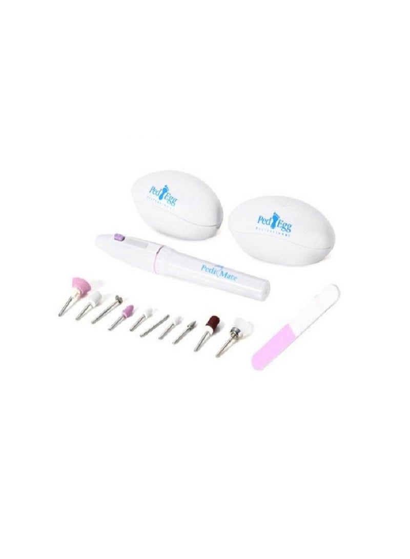 Generic 18 Piece Ped Egg Set Complete Hands And Feet Pedicure Set  - Image 2