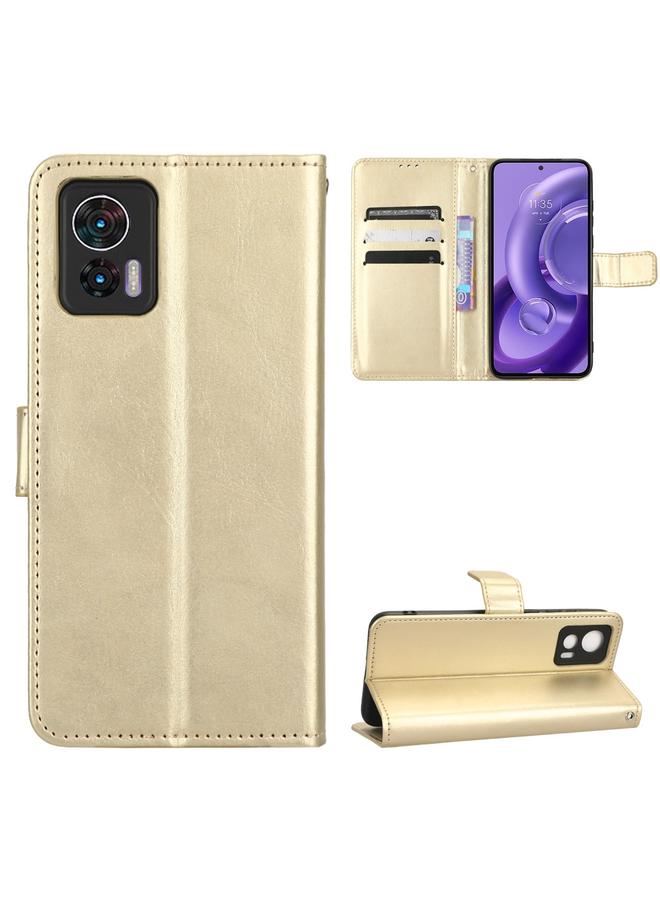 اس-توب جراب لهاتف موتورولا إيدج 30 نيو / إيدج 30 لايت، جراب جلدي بتصميم ريترو كريزي هورس - Image 1