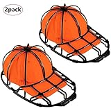 Der Rose Der Rose 2 Pack Baseball Hat Washer for Washing Machine,Cap Washer Frame Cage,Hat Cleaner Protector Hat Rack for  - Image 1