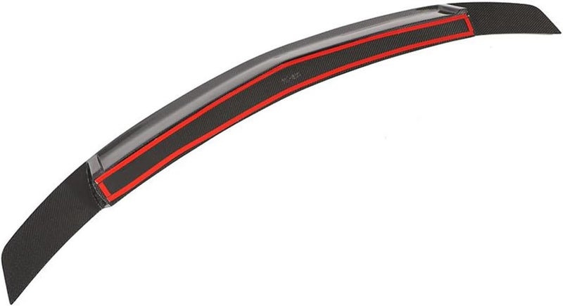 QASULER Carbon Fiber Rear Trunk Wing Spoiler for Mercedes-Benz E Class - Image 3
