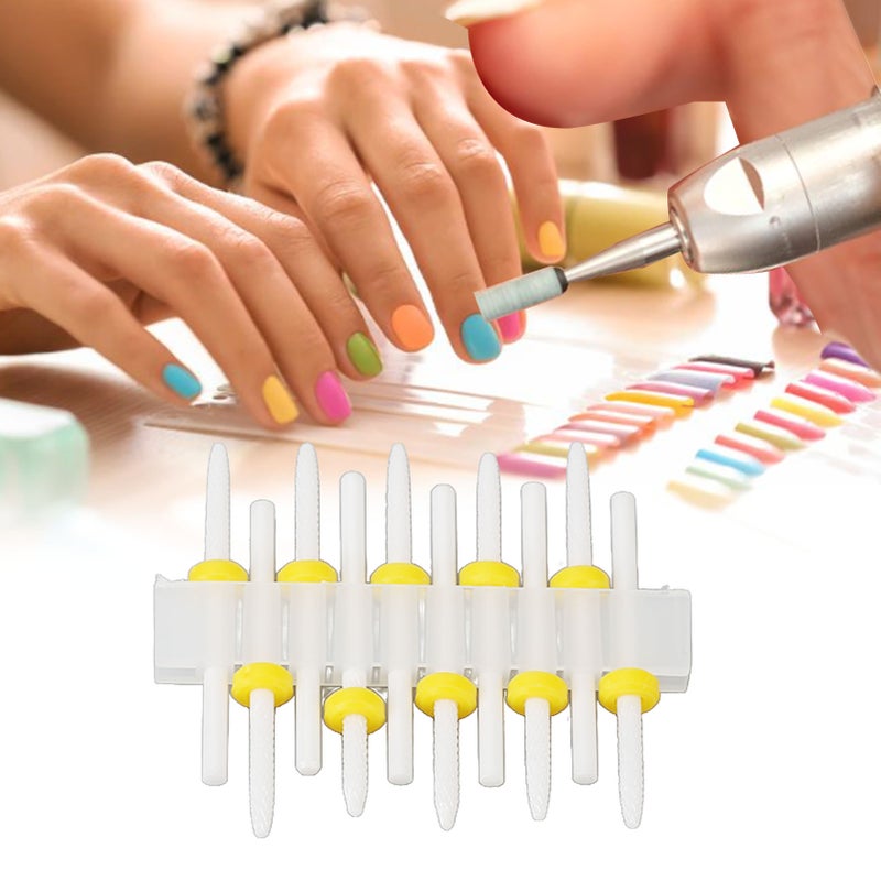 10pcs Cuticle Remover Bits Gel Home Salon Polish Dead Skin Removal Nail Drill Bit for Nail Artist - Image 4