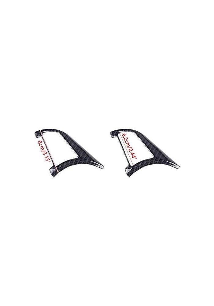 Wivplex Carbon Fiber Steering Wheel Button Cover Trim - Image 2
