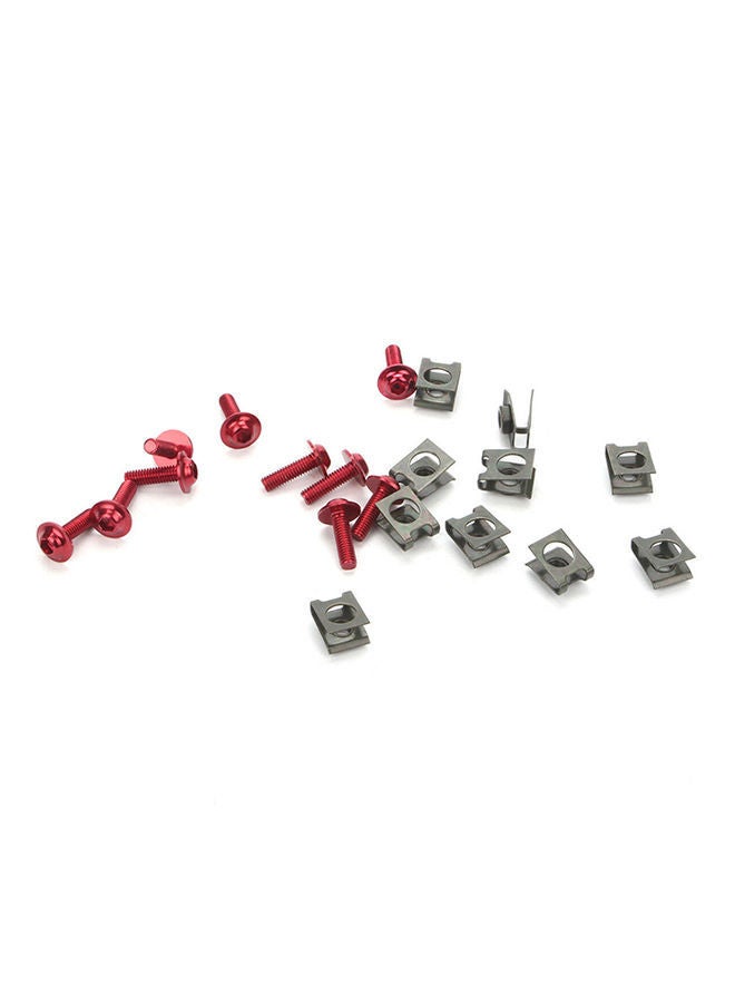 نيبمينينت براغي بصامولة ومشبك لتثبيت سرعة الدراجة النارية مكونة من 10 قطع - Image 5