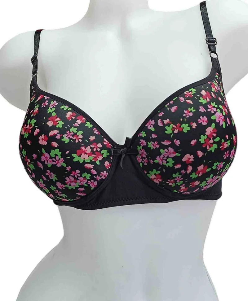Patron Boss Dotted Padded Underwire Imported Bra