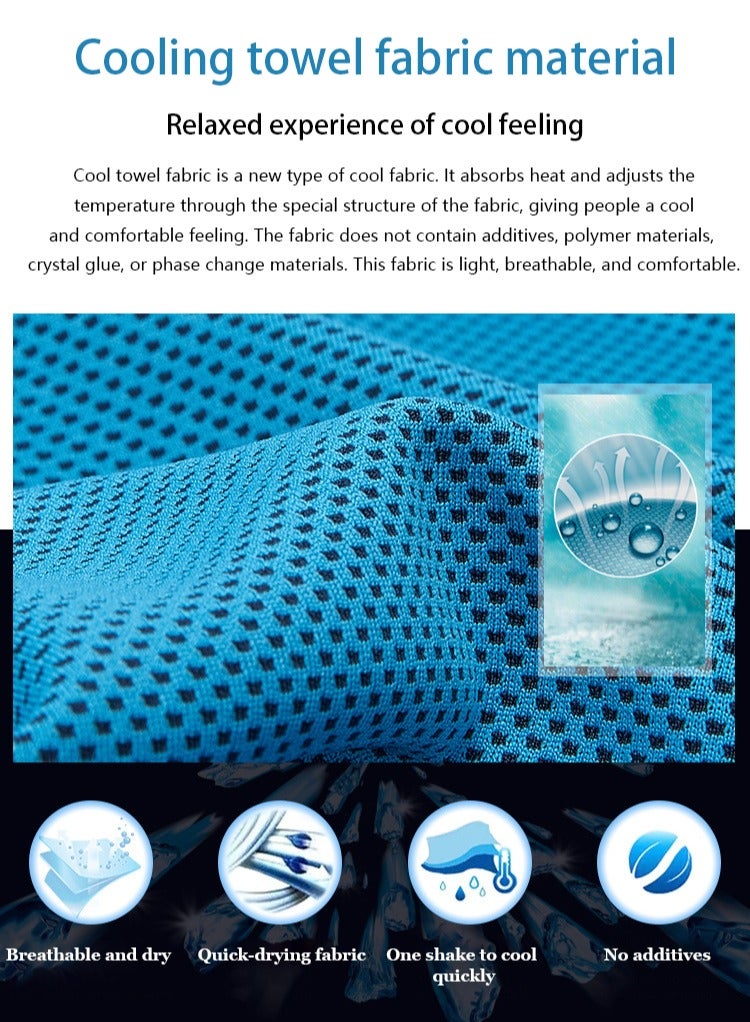 general Cooling fitness towel sweat-absorbing quick-drying towel - Image 3