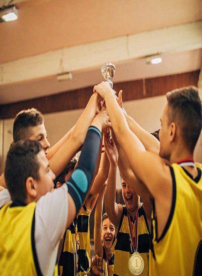 Kabcifea 30 Pieces Gold Silver Bronze Award Medals for Awards,Metal Medal Winner Medals with Ribbon for Football Baseball Soccer Basketball Softball Gymnastics Team Sports Player Competitions Champion Gift - Image 4