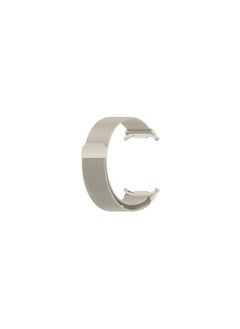 CATANES (for Samsung Galaxy Watch 7 Ultra) Milanese Loop, Metal Mesh Adjustable Strap, Magnetic Clasp Mesh Bands Stainless Steel Metal Connector Champing Gold  - Image 1
