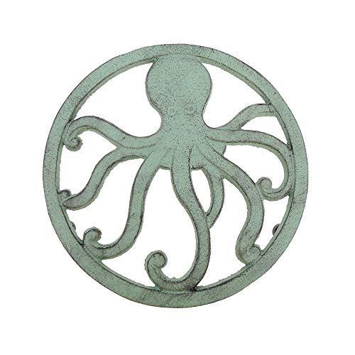 The Bridge Collection The Bridge Collection Cast Iron Marine Life Trivet (Octopus) - Image 2
