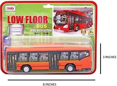 CENTY Toys Low Floor City Bus - Orange, 36 months - Image 4