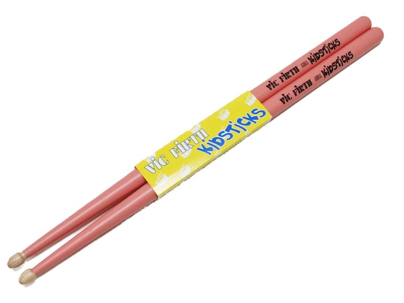 Vic Firth عصي فيك فيرث للأطفال بلمسة وردية - Image 1