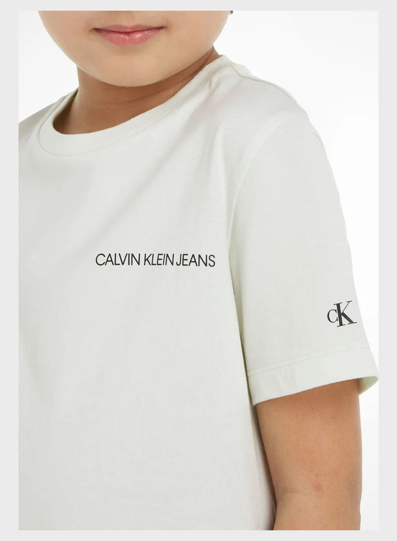 Calvin Klein Jeans Kids Crew Neck T-Shirt