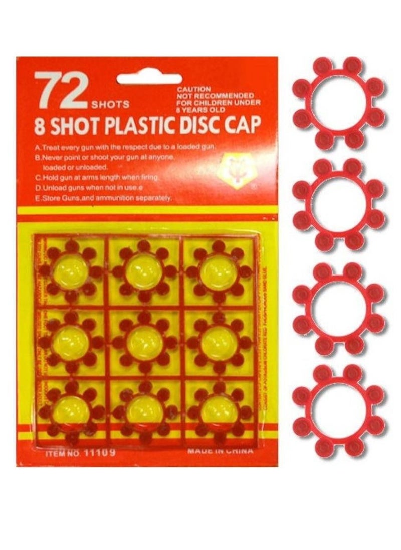 8 shots plastic disc cap (288 shots) + 1 pack FREE (SPECIAL OFFER)  - Image 2