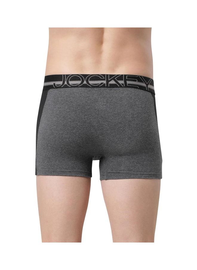 JOCKEY Jockey US21 Men Super Combed Cotton Elastane Stretch Solid Trunk with Ultra soft Waistband  - Image 2