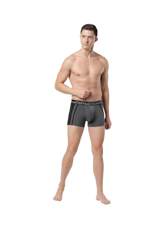 JOCKEY Jockey US21 Men Super Combed Cotton Elastane Stretch Solid Trunk with Ultra soft Waistband  - Image 5