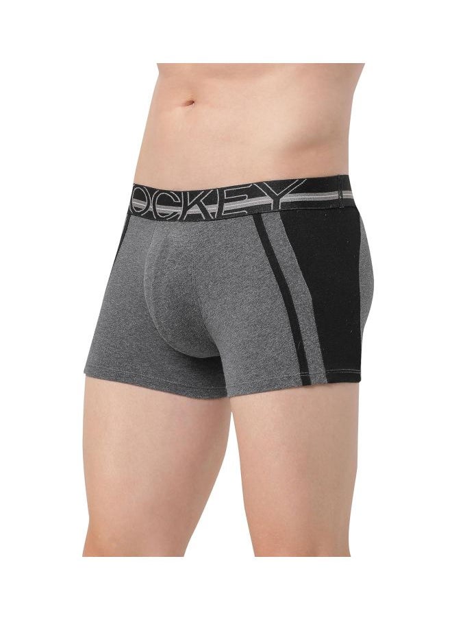 JOCKEY Jockey US21 Men Super Combed Cotton Elastane Stretch Solid Trunk with Ultra soft Waistband  - Image 3
