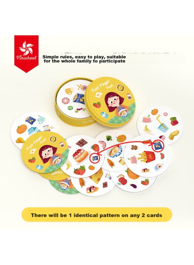 Pinwheel Crazy Matching Cards, Parent-child Card Game, Find Matching Cards, Board Game, Educational Toy, Everyday Life-themed - Image 3