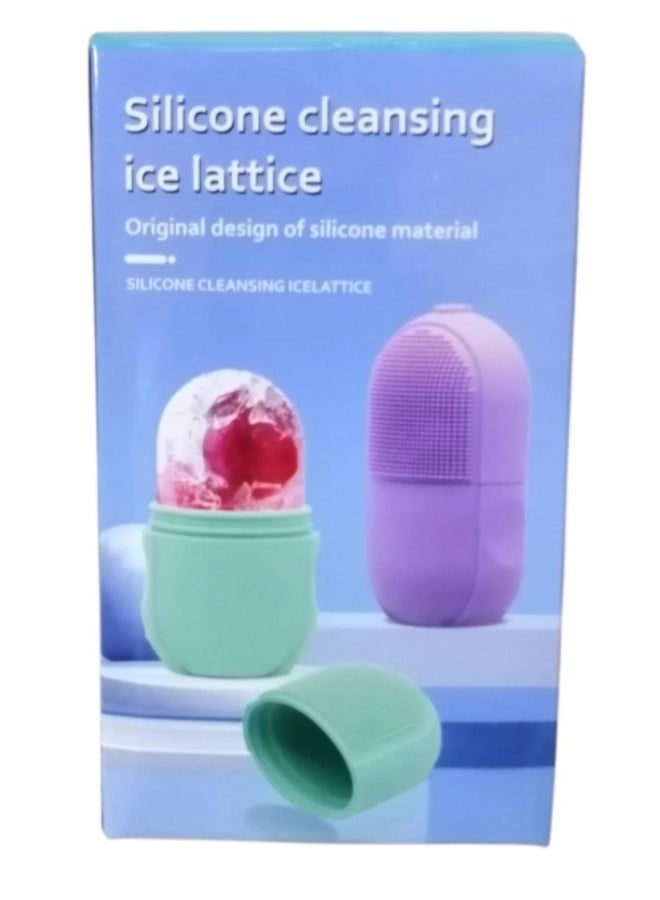 سيليكون شبكة تنظيف سيليكونية على شكل ثلج - Image 1
