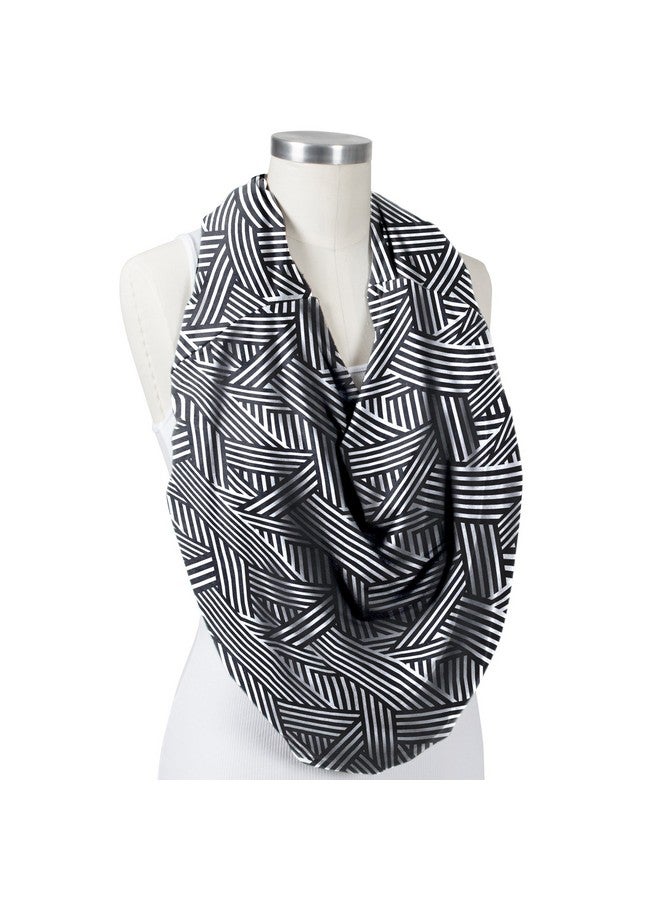 Bebe au Lait Bebe au Lait 5-in-1 Multi-Use Cover: Nursing Covers for Breastfeeding, Infinity Scarf, Nursing Shawl, Car Seat Cover, Shopping Cart Cover, Carrier Cover, Privacy Nursing Cover - Knightsbridge - Image 5