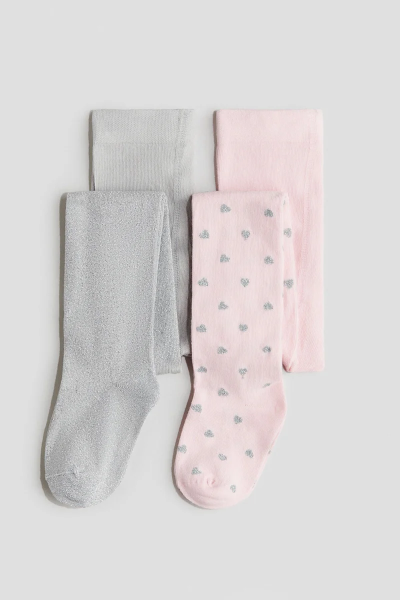 H&M 2-pack fine-knit tights